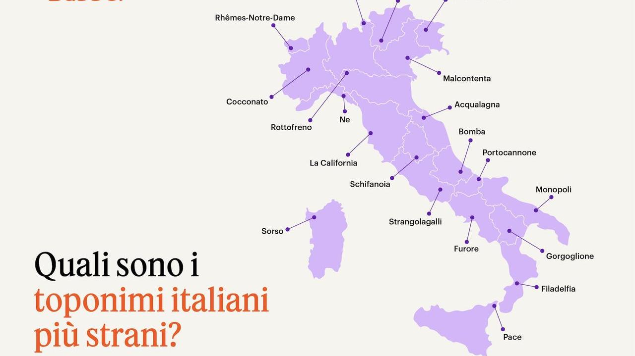 Sorso è tra i toponimi d’Italia più curiosi secondo Babbel