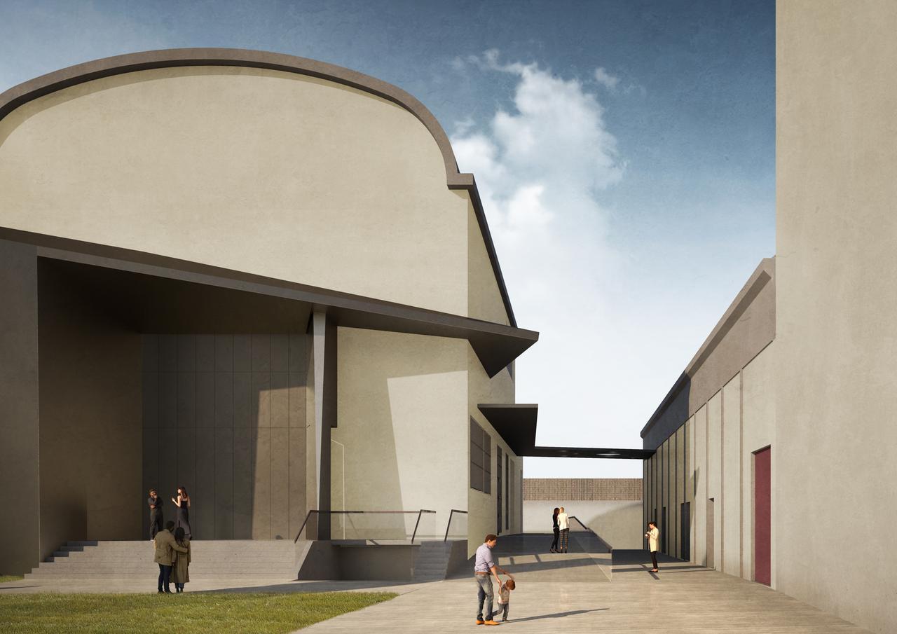 
	Il rendering del progetto di ristrutturazione

