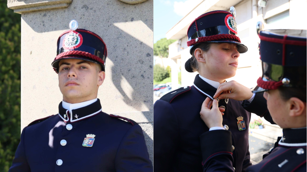 Dalla Sardegna alla Scuola sottufficiali dell’esercito: Diego e Cecilia giurano fedeltà alla Repubblica