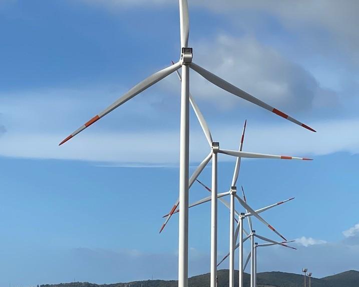 
	Un impianto di pale eoliche (foto d&rsquo;archivio)

