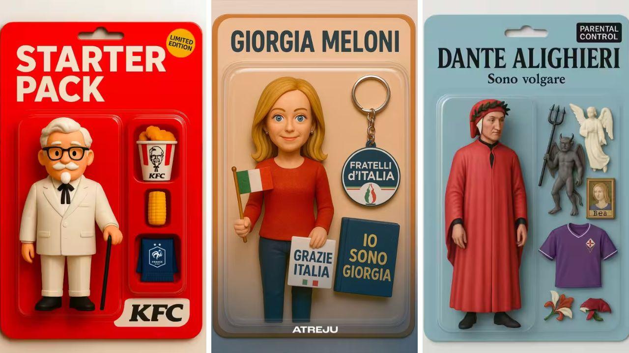 Alcuni esempi di action figure