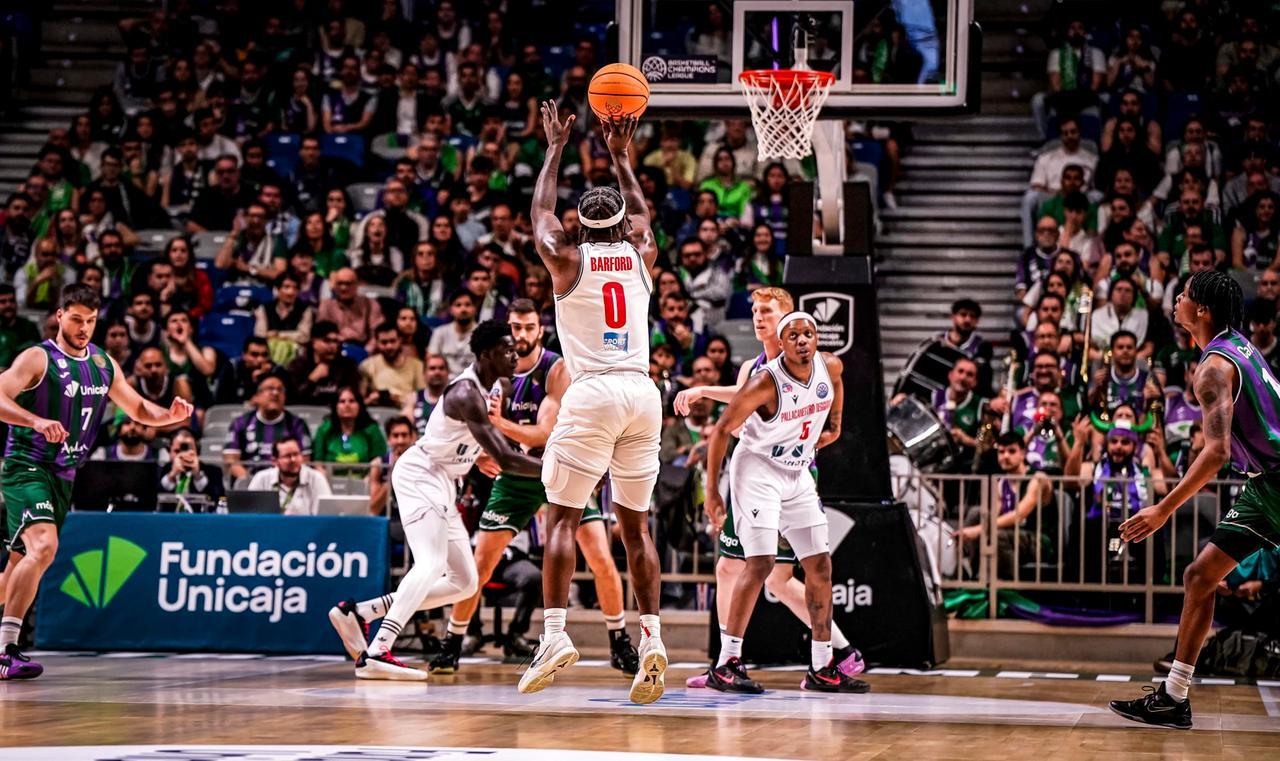 La Unahotels viene travolta a Malaga: è nera la notte spagnola dei biancorossi