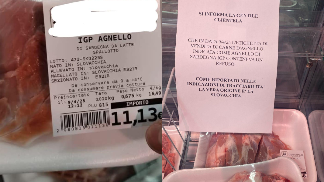 Agnello slovacco etichettato come sardo Igp, il caso a Parma