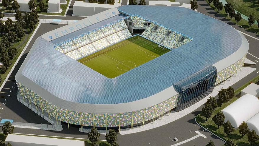 Empoli, stadio: 80 milioni annui con il nuovo “Castellani”. L'analisi dello studio Teha