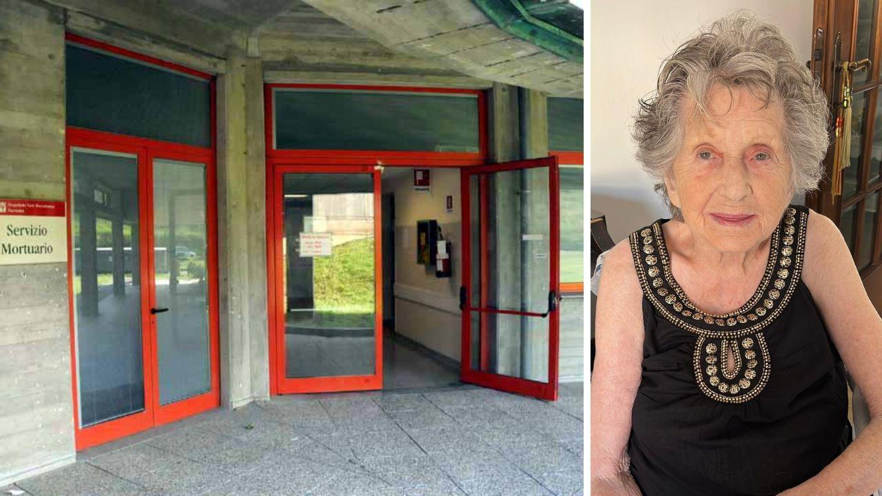 
	L'obitorio di Sarzana e&nbsp;Vilma Cesari, 94 anni, deceduta il 23 marzo

