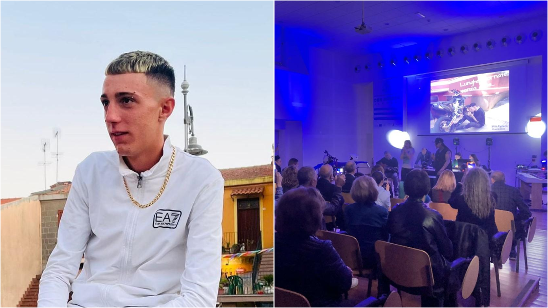 Amici e genitori insieme nel ricordo di Sebastiano, morto a 18 anni