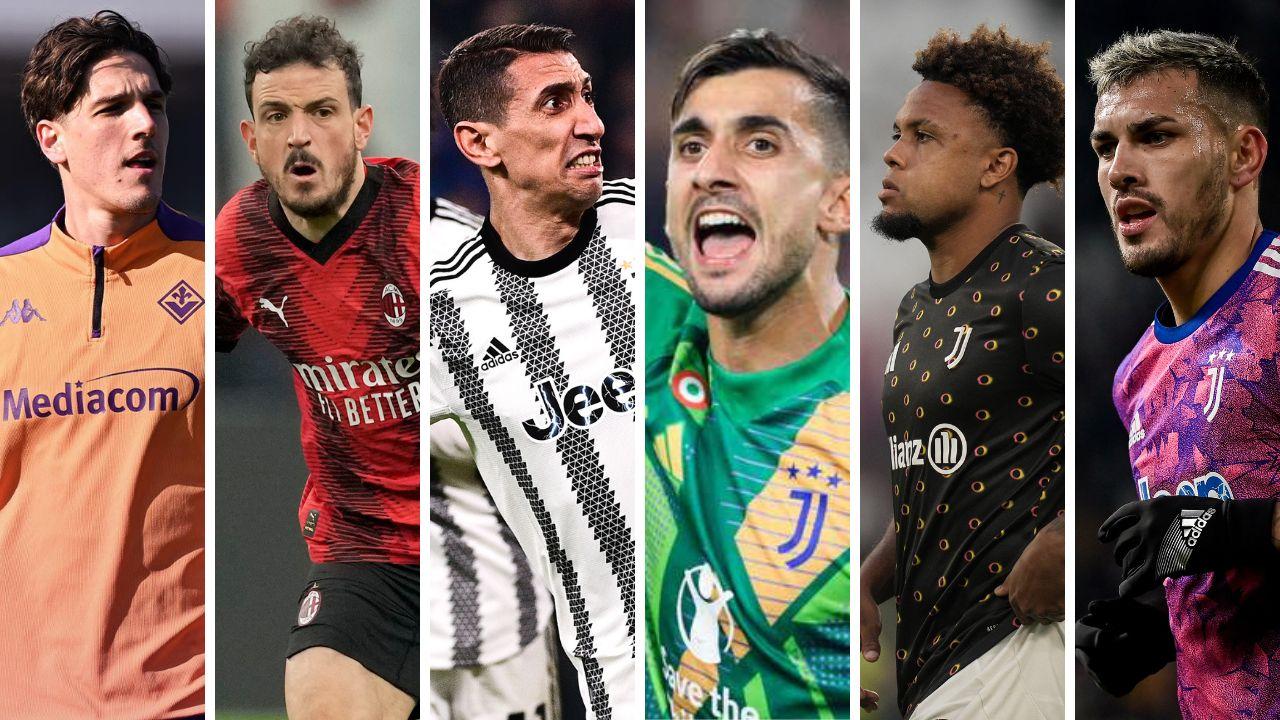 Zaniolo, Florenzi, Di Maria, Perin, McKennie e Paredes