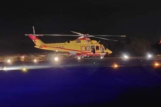 Volo salvavita per una bimba di tre mesi