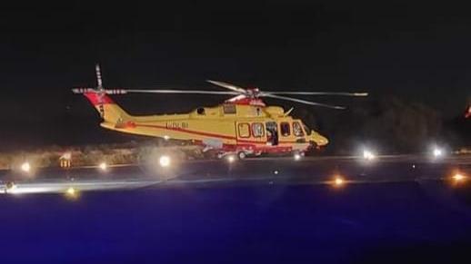 Volo salvavita per una bimba di tre mesi