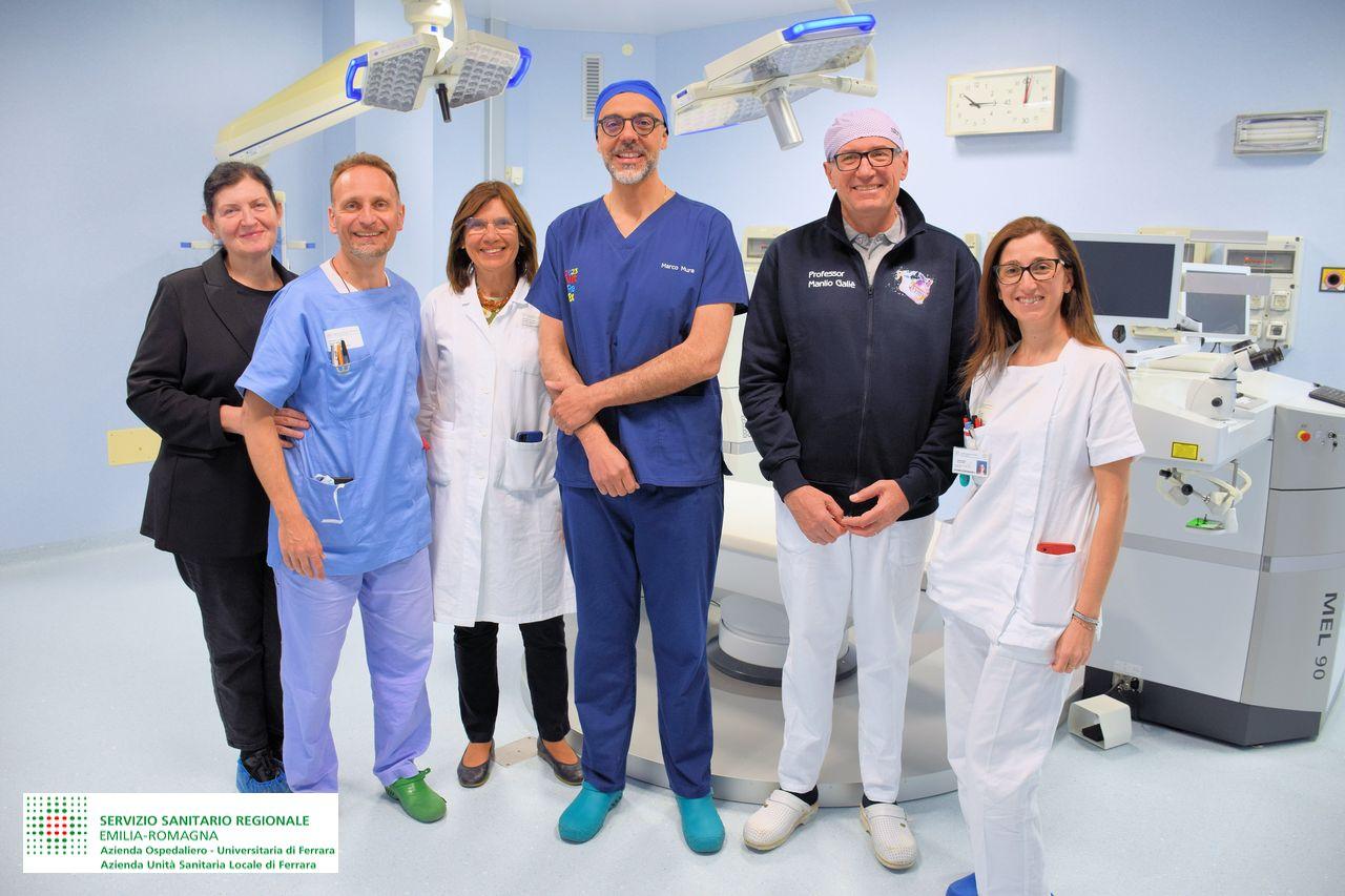 Bimbo affetto da grave malformazione, operato e salvato a Ferrara