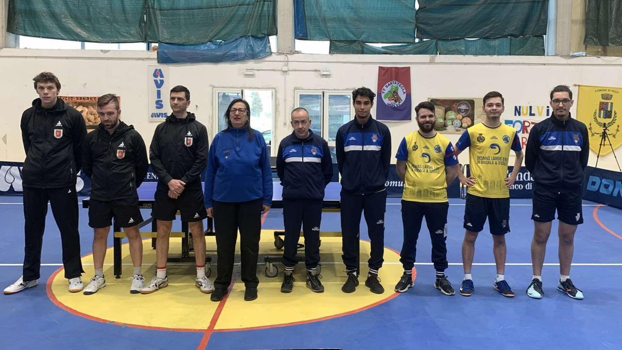 Nulvi conquista la serie A1 di tennis tavolo