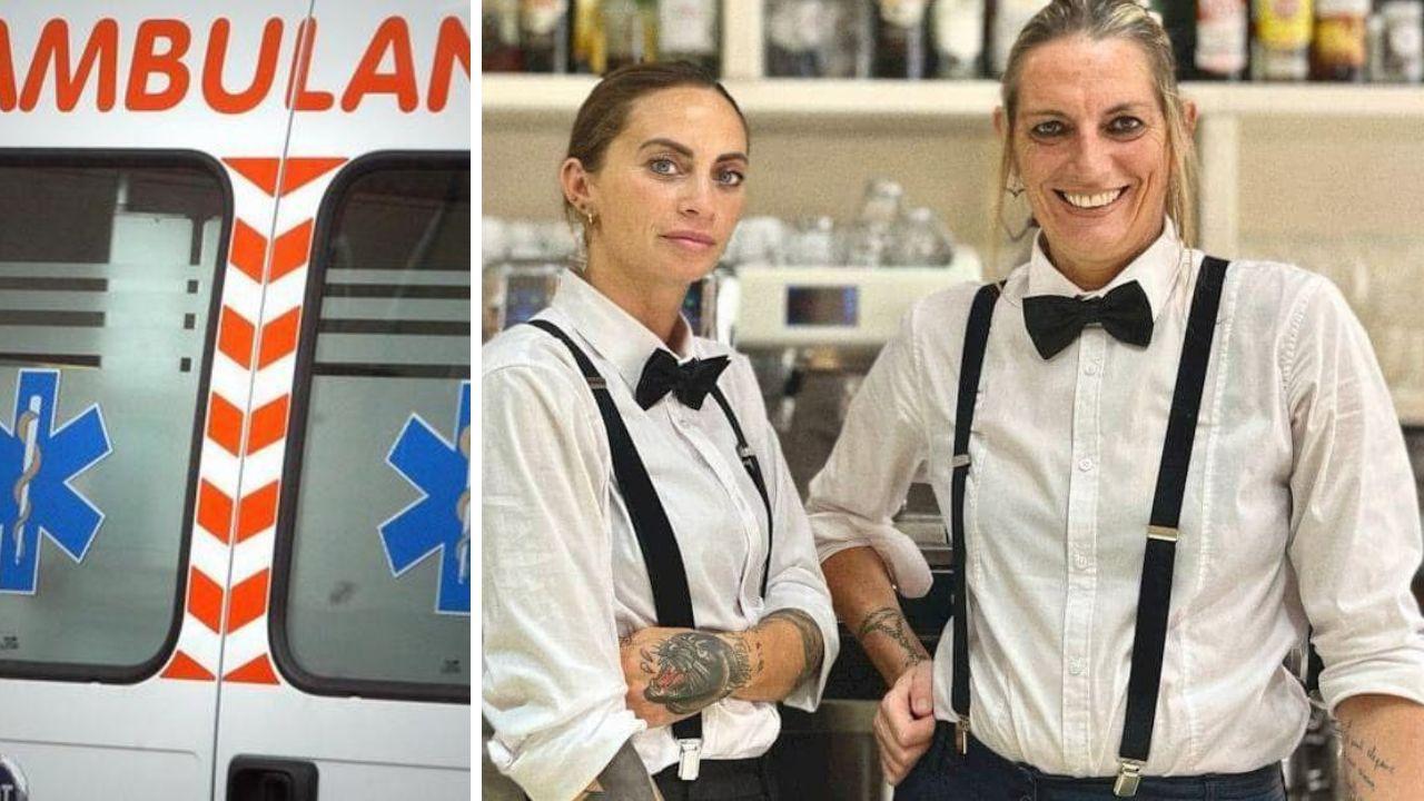 
	Da sinistra&nbsp;Giulia Lepore con la titolare del Dollino di via Grande Francesca Tavaroli

