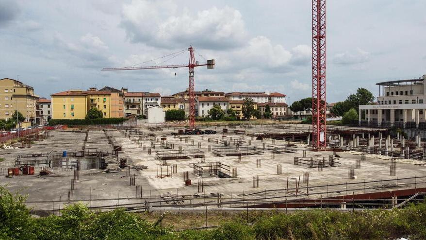 Il cantiere dell’area ex Breda fermo da anni