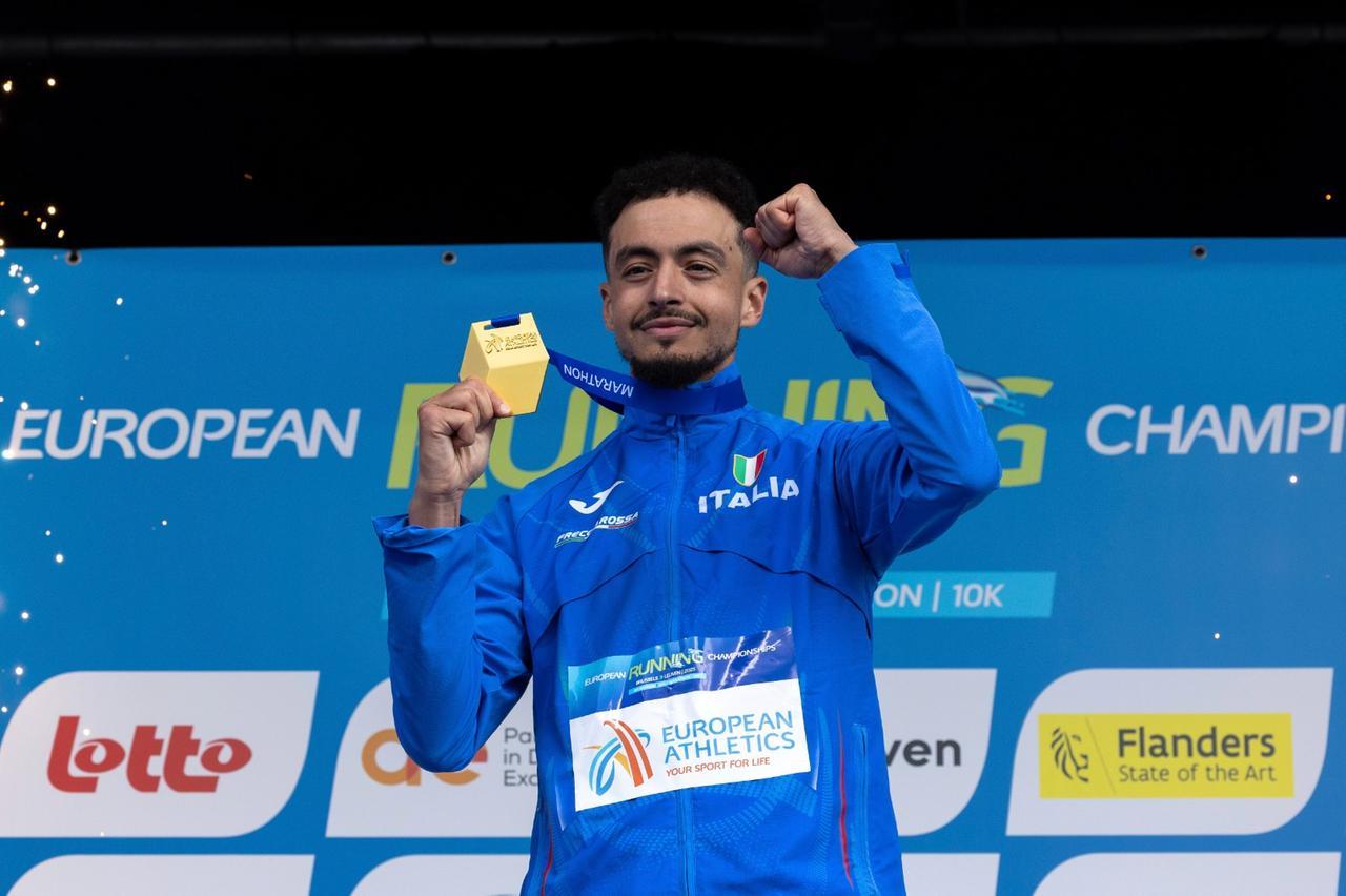 Ferrara, Oro agli Europei di corsa su strada per Iliass Aouani