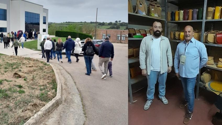 
	L'ingresso di Bolmea e Francesco e Antonello Meloni

