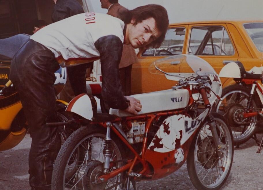 
	Un giovane Claudio Lusuardi

