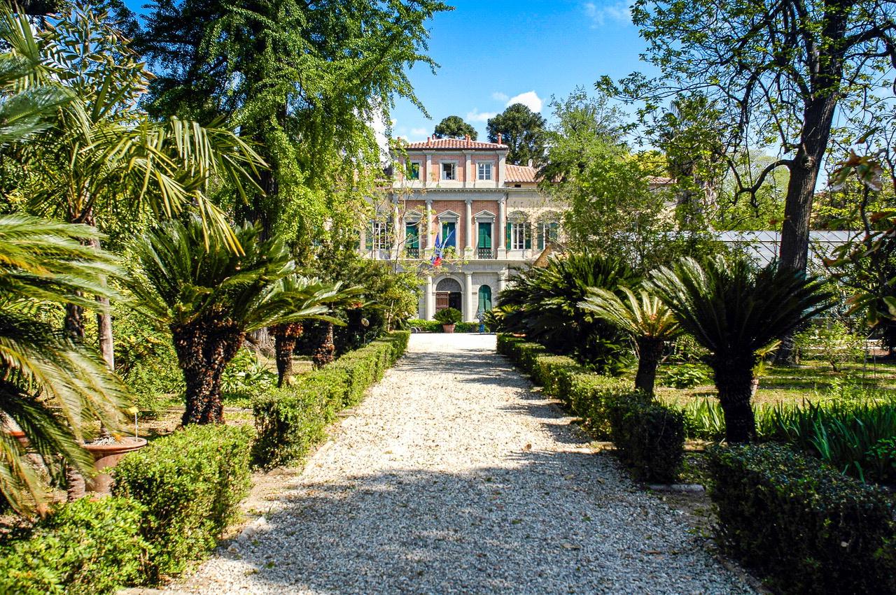 
	Uno scorcio dell'Orto Botanico di Pisa

