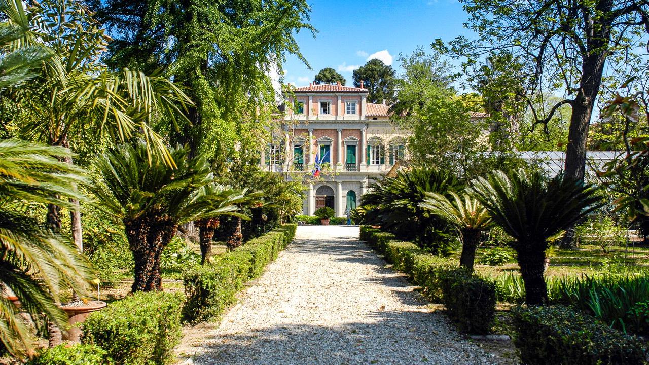 Uno scorcio dell'Orto Botanico di Pisa