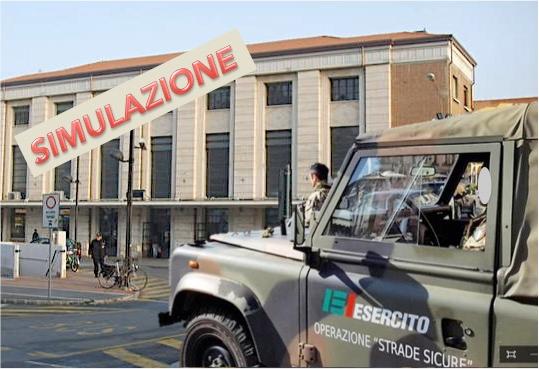Zona stazione, l’esercito arriva mercoledì 16 aprile