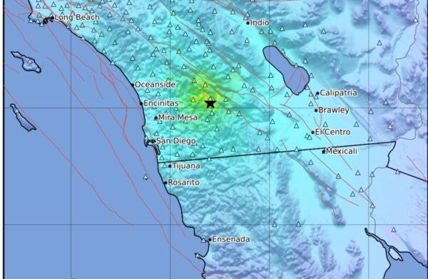 Terremoto in California, scossa di magnitudo 5.2 vicino a San Diego: avvertita anche a Los Angeles