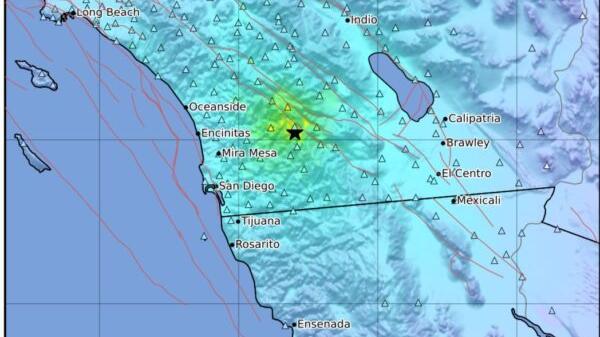 Terremoto in California, scossa di magnitudo 5.2 vicino a San Diego: avvertita anche a Los Angeles