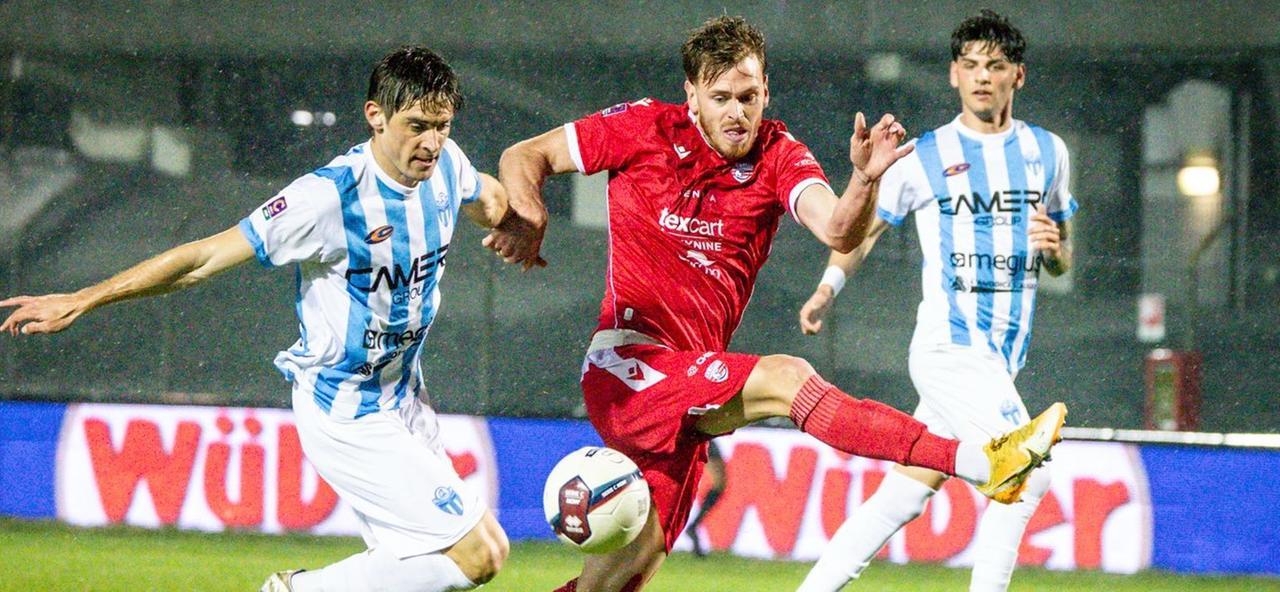 
	Il biancorosso Gerbi in azione

