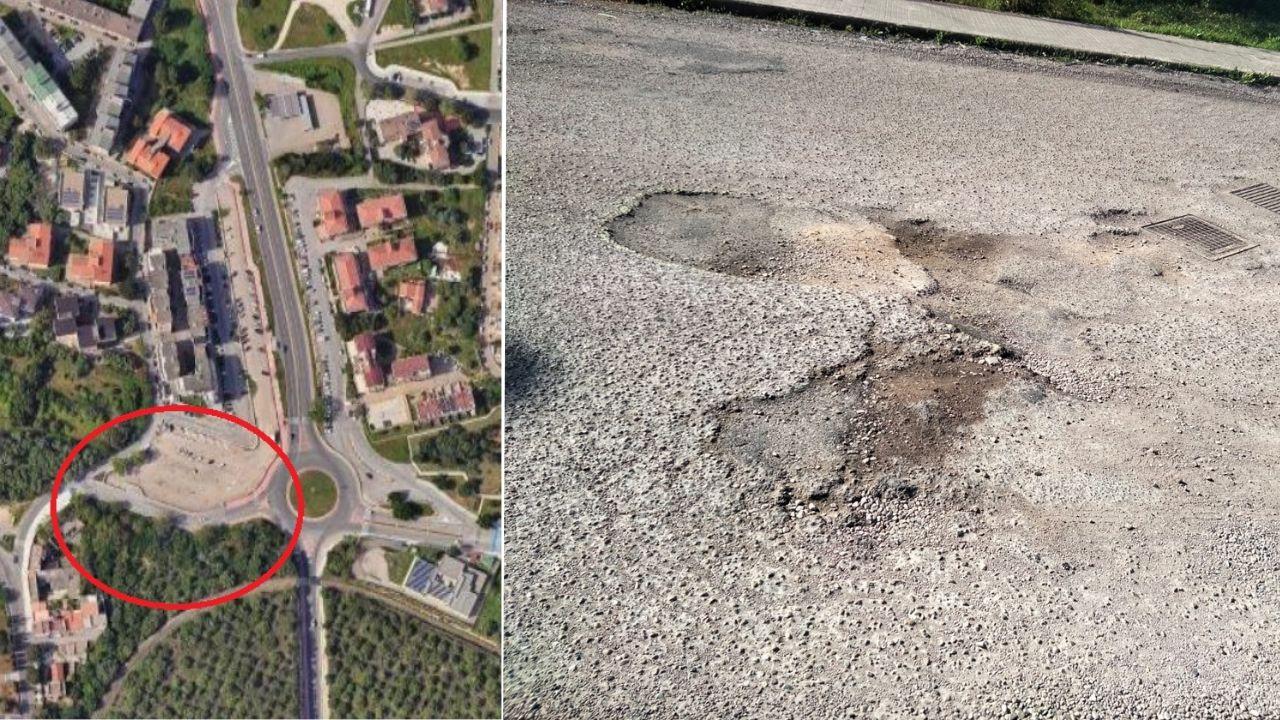 Sassari, la protesta contro la strada gruviera: «La occupiamo e raccogliamo le firme»