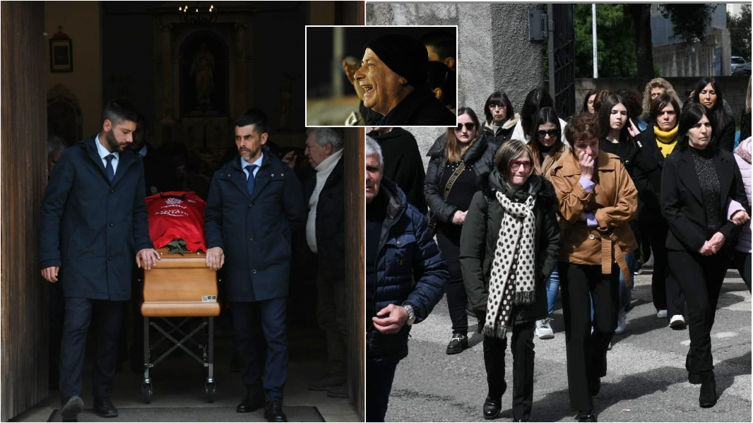 L'ultimo saluto a Graziano Mesina <em>(foto Massimo Locci)</em>