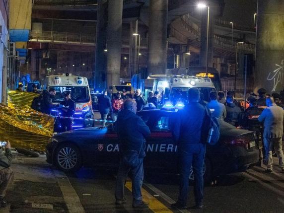 
	I carabinieri sulla scena del duplice omicidio di Roma

