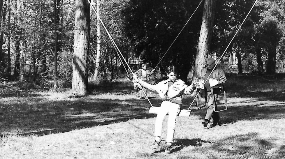 Le pisalanche, le altalene in pineta