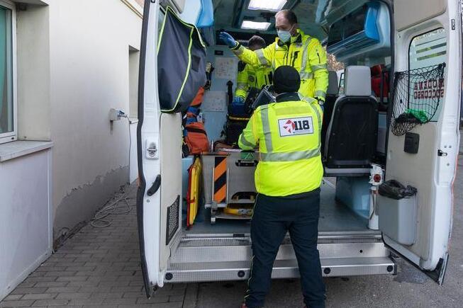 
	Il 36enne &egrave; stato soccorso

