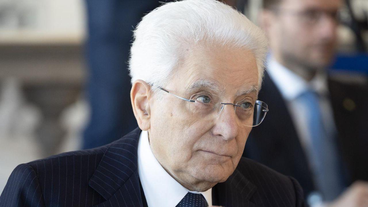 
	Il presidente della Repubblica, Sergio Mattarella

