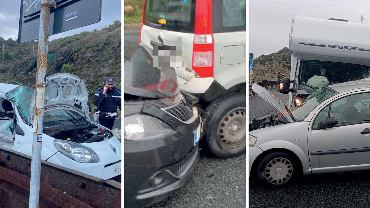 Nell'ordine i tre incidenti avvenuti sul Romito il 14 marzo, il 13 aprile e il 14 aprile