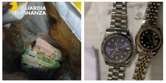 Operazione “Real Time” della Guardia di Finanza: 8 indagati per riciclaggio, autoriciclaggio, contraffazione e contrabbando di orologi di lusso