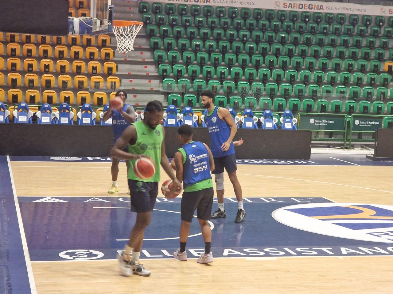 
	<strong>Rashawn Thomas</strong> durante l'allenamento di oggi mercoled&igrave; 16 aprile

