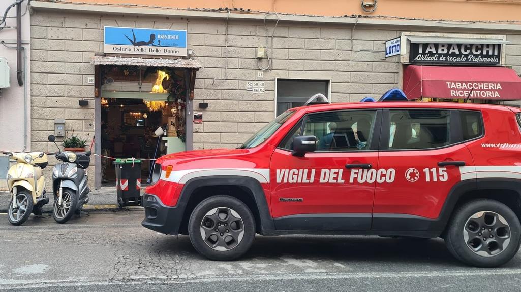 Il luogo dell'esplosione