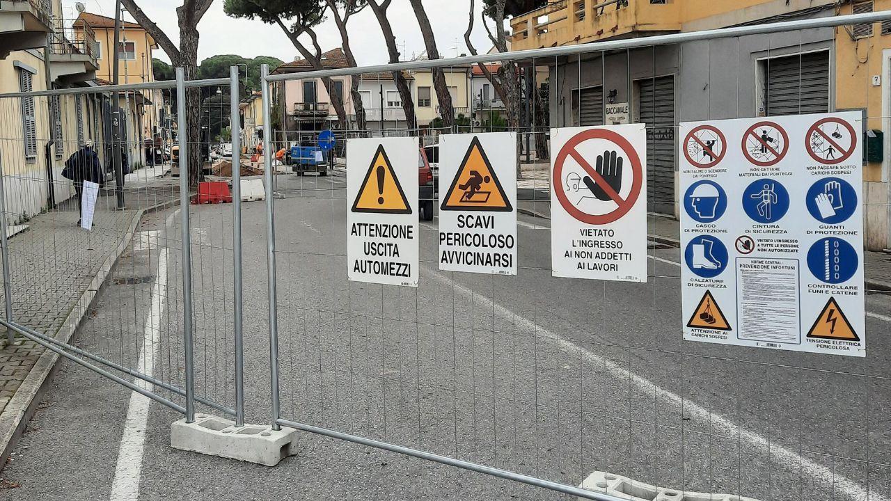 
	Il cantiere di via Oberdan

