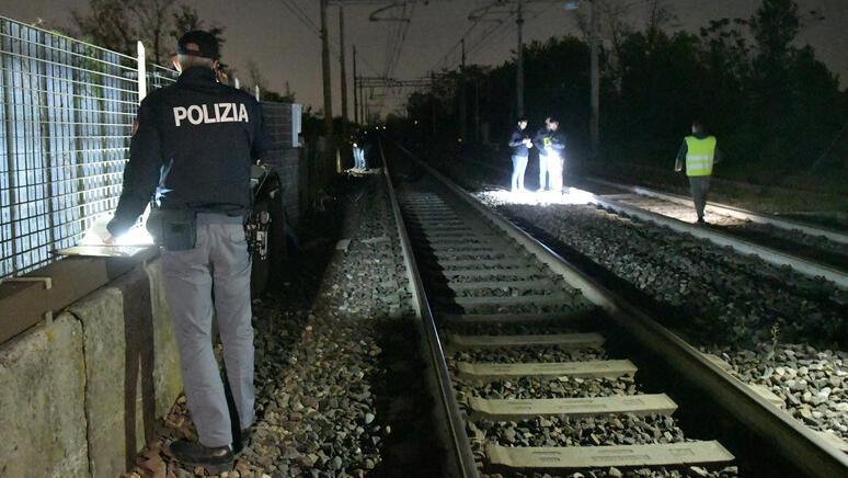 Agenti della polizia ferroviaria (foto d'archivio)