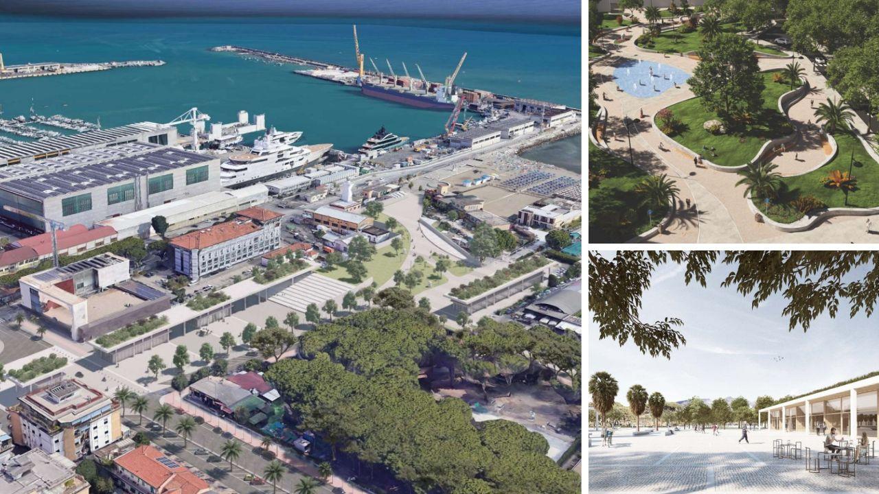
	Waterfront di Marina di Carrara: alcuni rendering dei progetti vincitori


