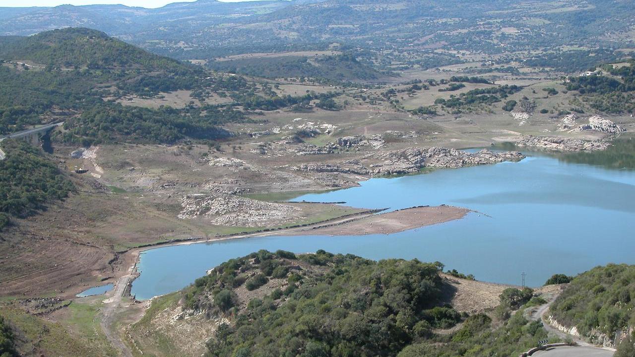 invaso semivuoto della valle alta del temo