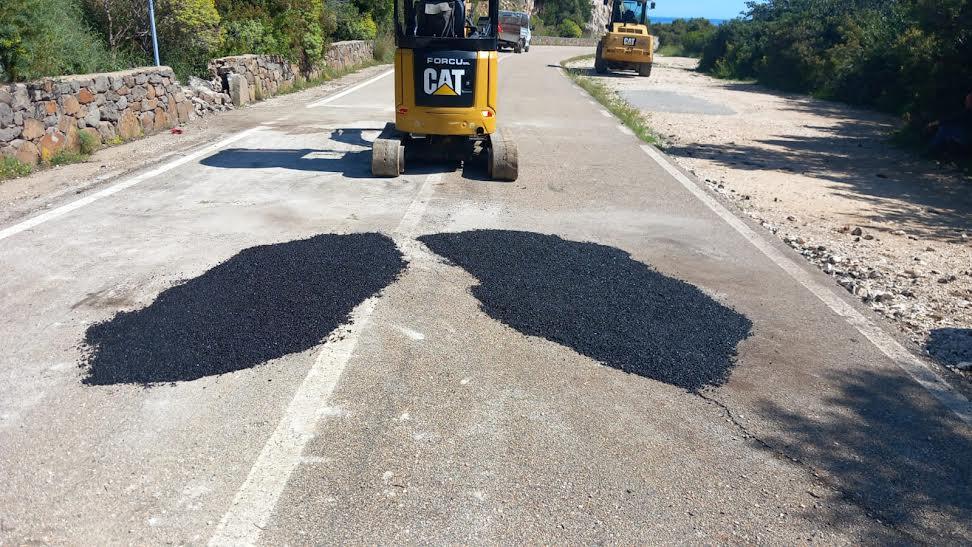 Riapre la strada panoramica per Cala Fuili