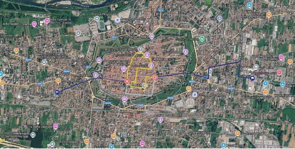 Lucca, la fiamma olimpica attraverserà il centro storico