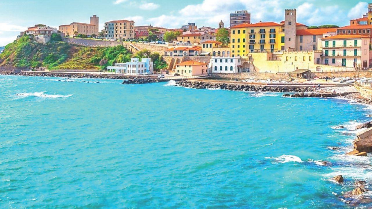 Una veduta di Piombino