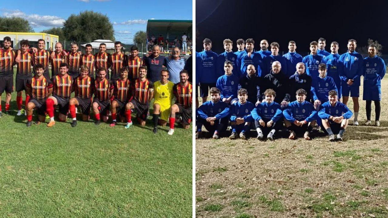 A sinistra la Maglianese, a destra il Sant’Andrea