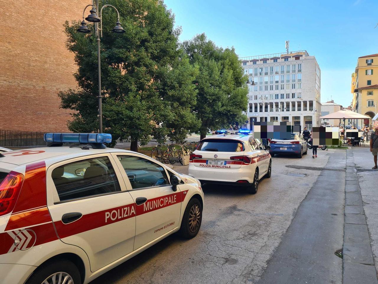 
	Pattuglie dei vigili in centro (foto d'archivio)

