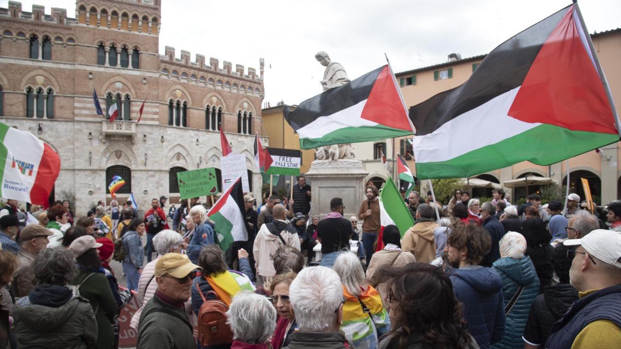 Un momento della manifestazione (foto Bf)