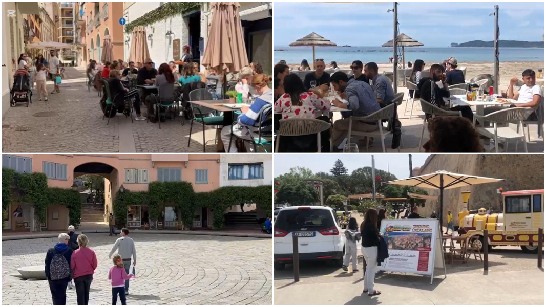 Pasqua e Pasquetta in Sardegna: turisti stregati da Alghero, Olbia e Porto Rotondo – Guarda i VIDEO