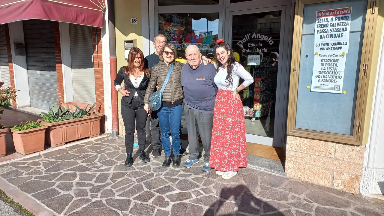 Dall’Angela, il feeling con Corporeno dura da ben 65 anni