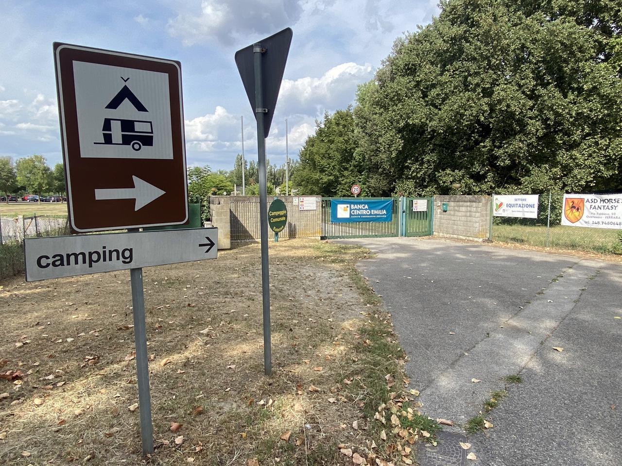 Ferrara, Camping Estense ancora chiuso: nuova procedura di gara in arrivo