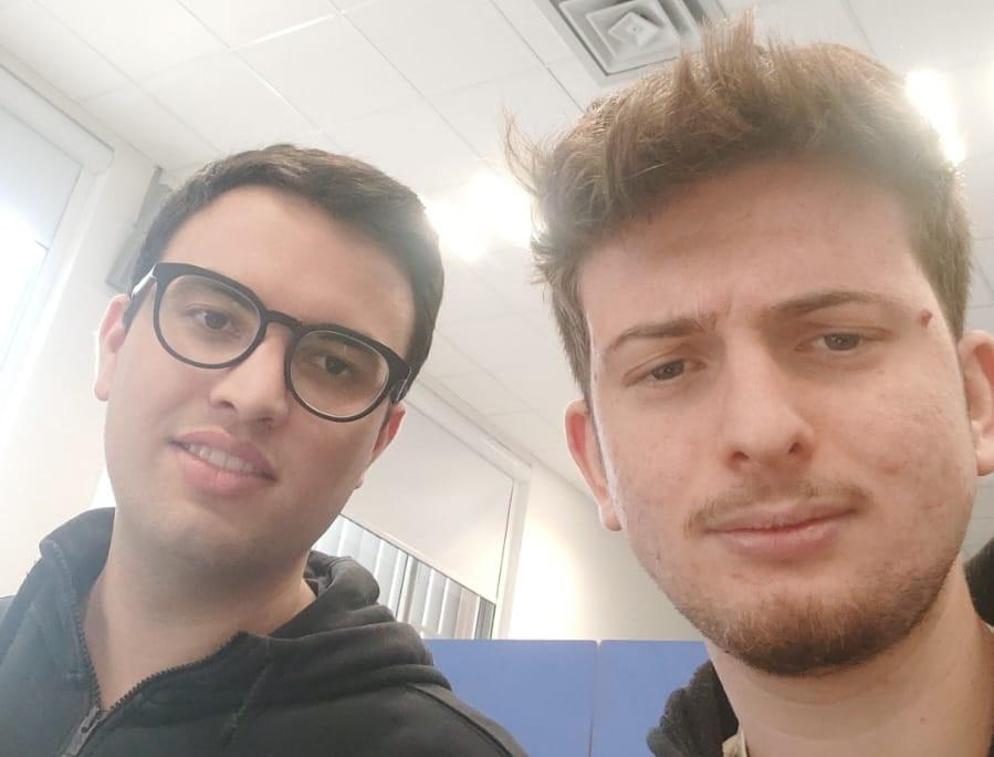 
	Lo studente scomparso Francesco Nardon e l'amico Lorenzo Barberio

